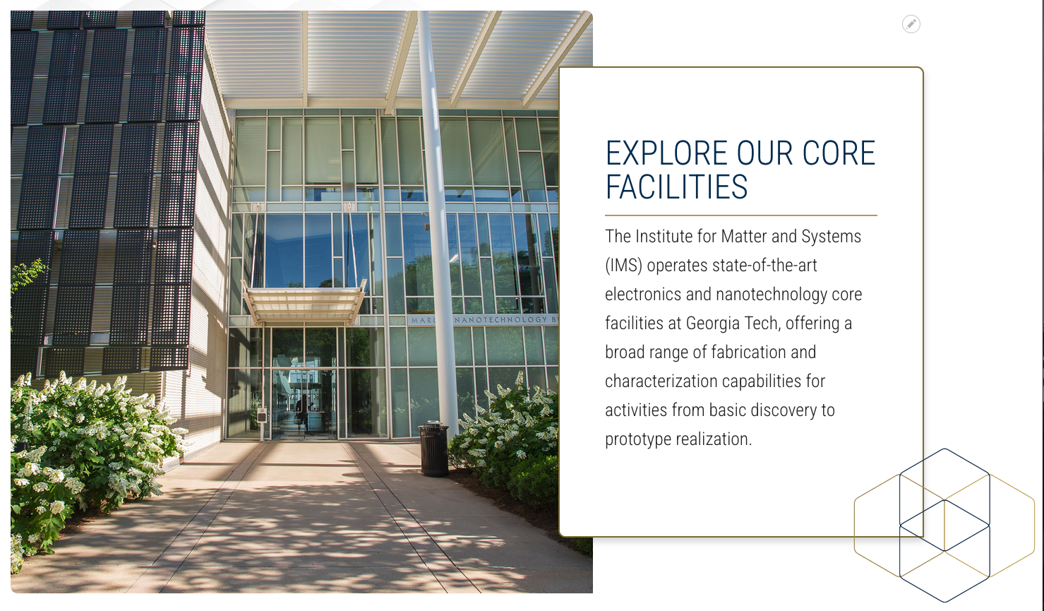 hero call to action block - topper